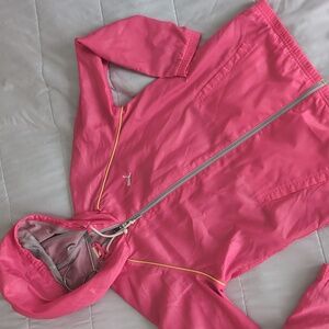 Puma, WINDBREAKER, Pink, women, size M